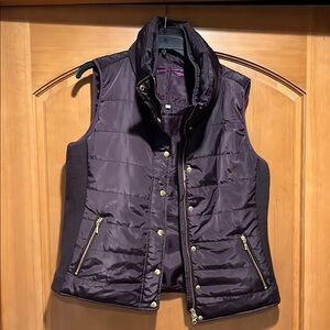 Tyler Boe Women's Purple Quilted Vest